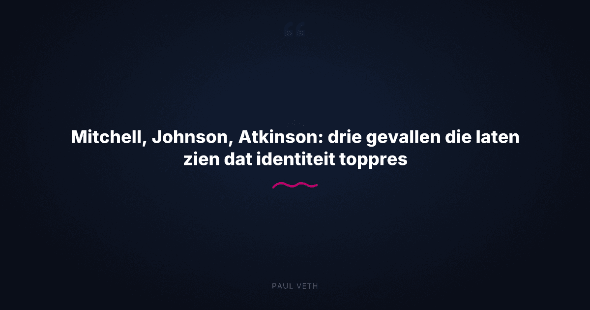 Hoe topsporters presteren onder druk: identiteit is het verschil