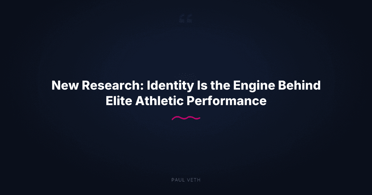 Study Shows Identity Drives Elite Performance: What It Means