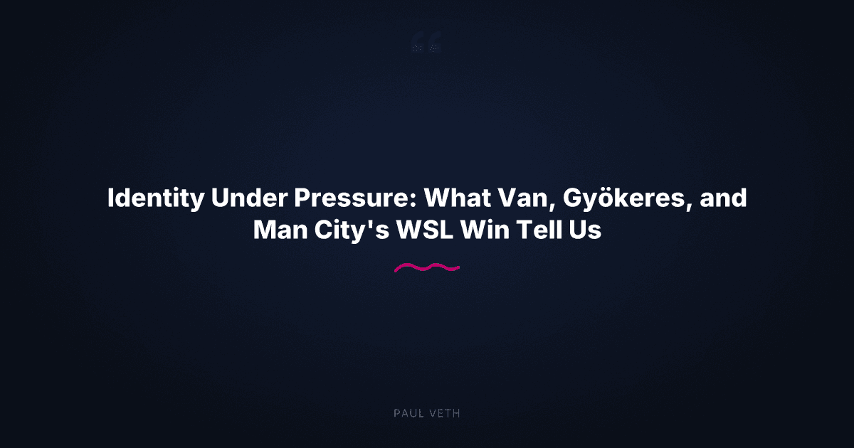 How Identity Under Pressure Separates Champions from Contenders